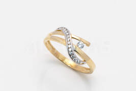Dámsky prsteň zlatý AUPD000619