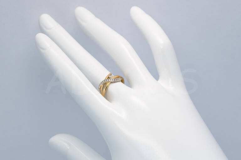 Dámsky prsteň zlatý AUPD000619
