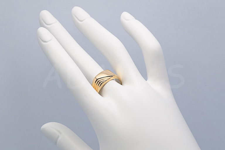 Pánsky prsteň zlatý AUPP000027