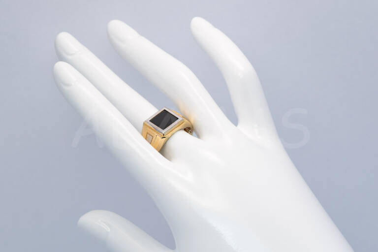 Pánsky prsteň zlatý AUPP000026