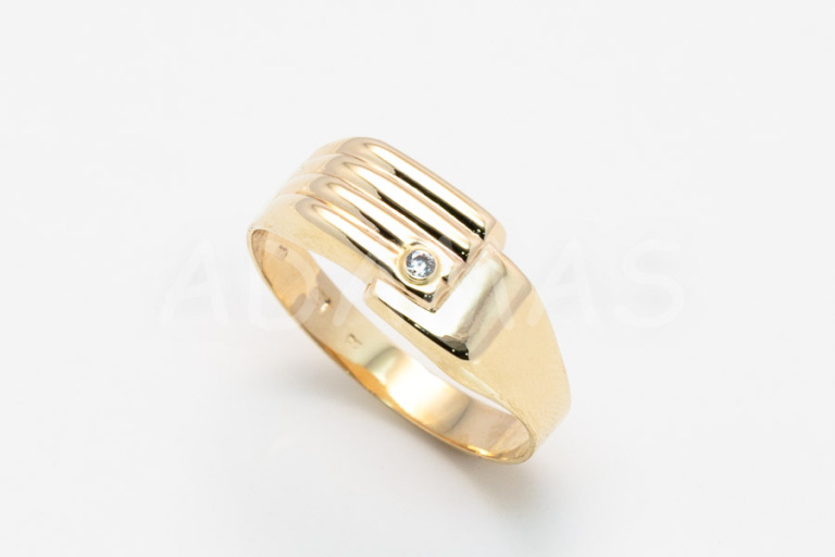 Pánsky prsteň zlatý AUPP000029