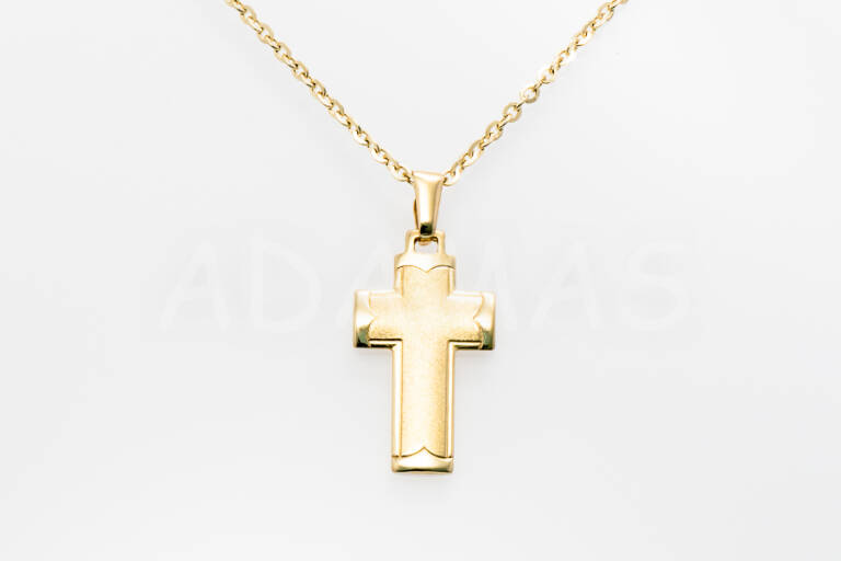 Dámsky prívesok zlatý kríž AUPRD000030