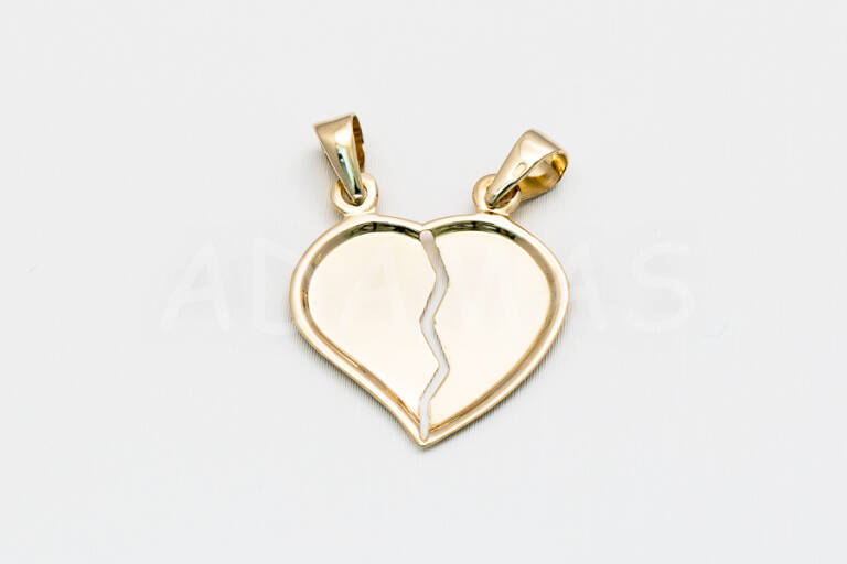 Dámsky prívesok zlatý srdce AUPRD000134