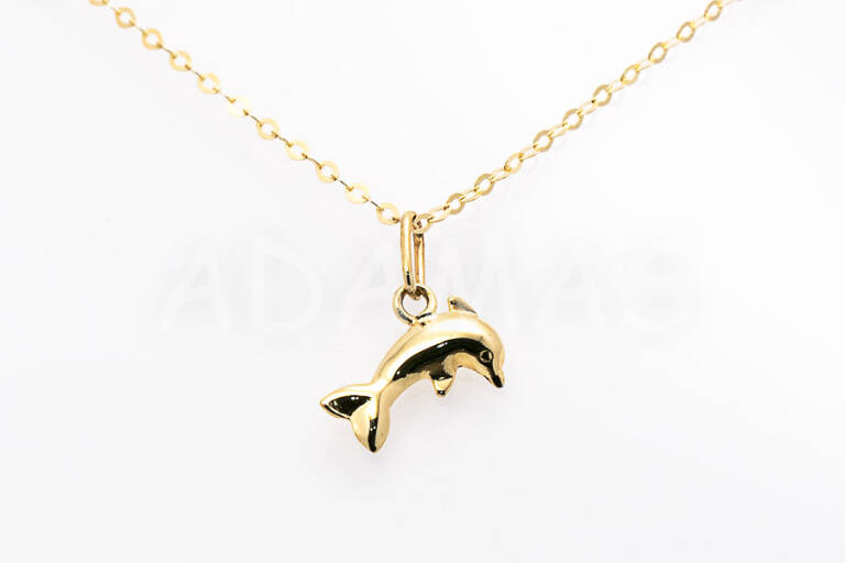 Dámsky prívesok zlatý delfín AUPRD000388